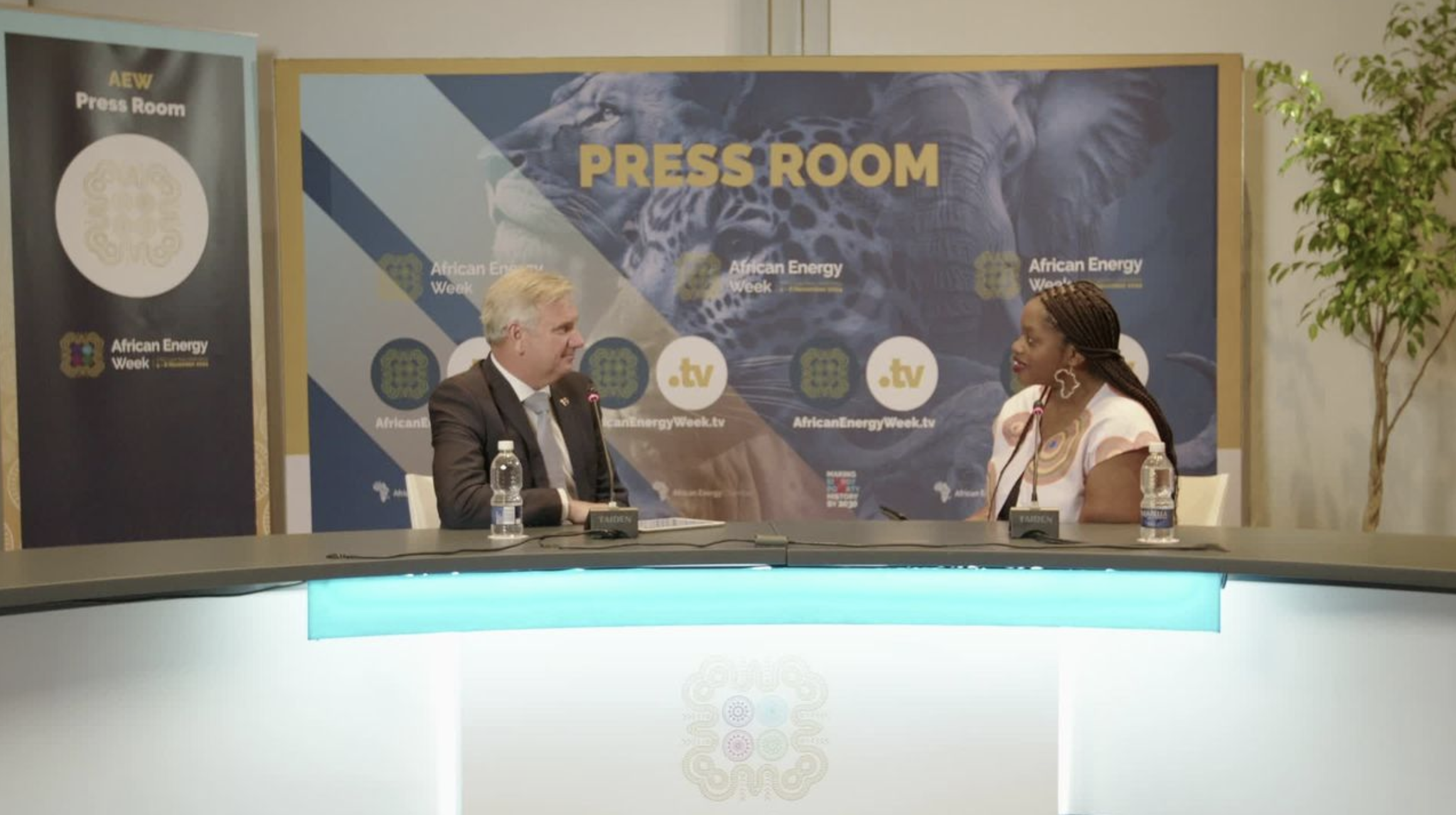 Ian Cloke interview at Africa Energy Week 2024